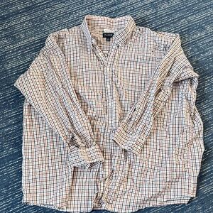 Jos. A. Bank Men's Multicolor Plaid Shirt